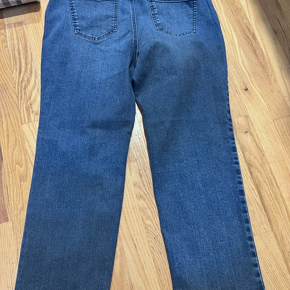 Ladies Size 16PS GLORIA VANDERBILT Amanda Blue Denim Jeans GUC - Picture 5 of 5